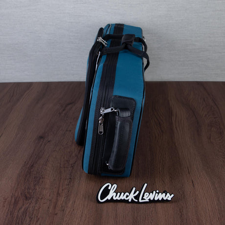 Marcus Bonna Case for Bass Clarinet (Low C) with Music Bag - Turquoise