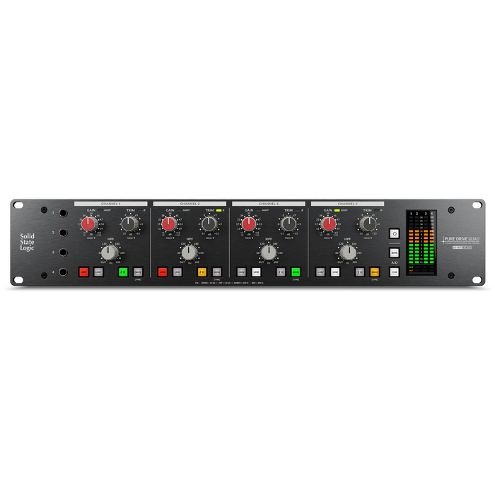 Solid State Logic Pure Drive Quad 4-Channel SuperAnalogue Mic Preamp