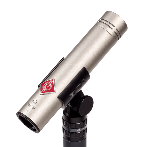 Neumann KM 184 Small Diaphragm Cardioid Condenser Microphone With SG 21 Mount & WNS100 Windscreen - Nickel