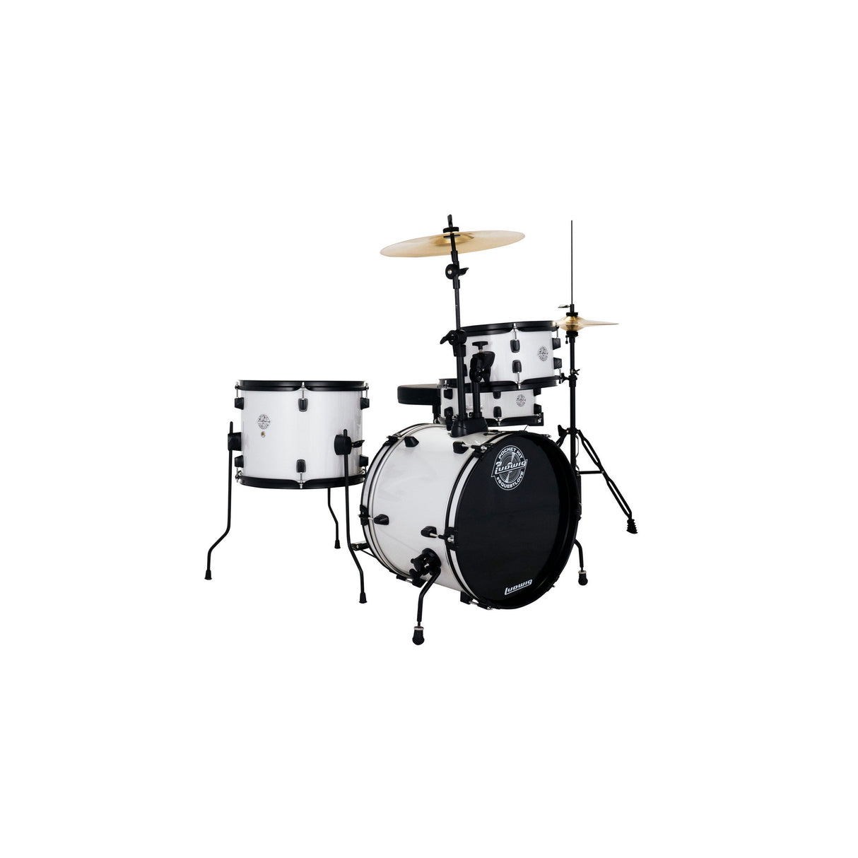 Ludwig Pocket Kit by Questlove- Sugar Sparkle