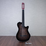 Godin MultiAc Grand Concert SA Nylon String Acoustic-Electric Guitar - Trans Black - CHUCKSCLUSIVE - #25313103