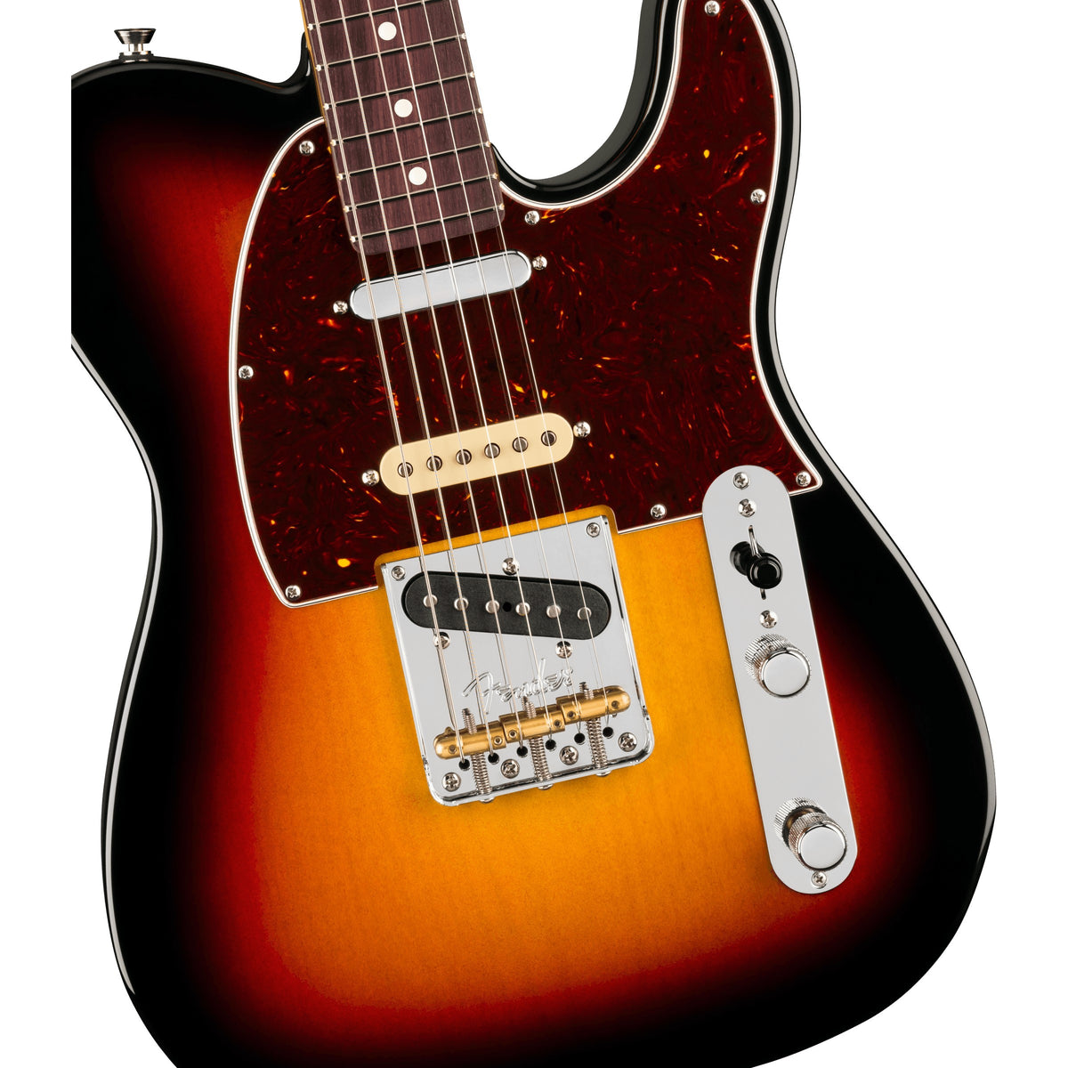 Fender American Professional Hotshot Telecaster Electric Guitar, Rosewood Fingerboard - 3-Color Sunburst