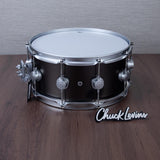 DW 6.5 x 14-Inch Collector's Series Brass Snare Drum - Satin Black