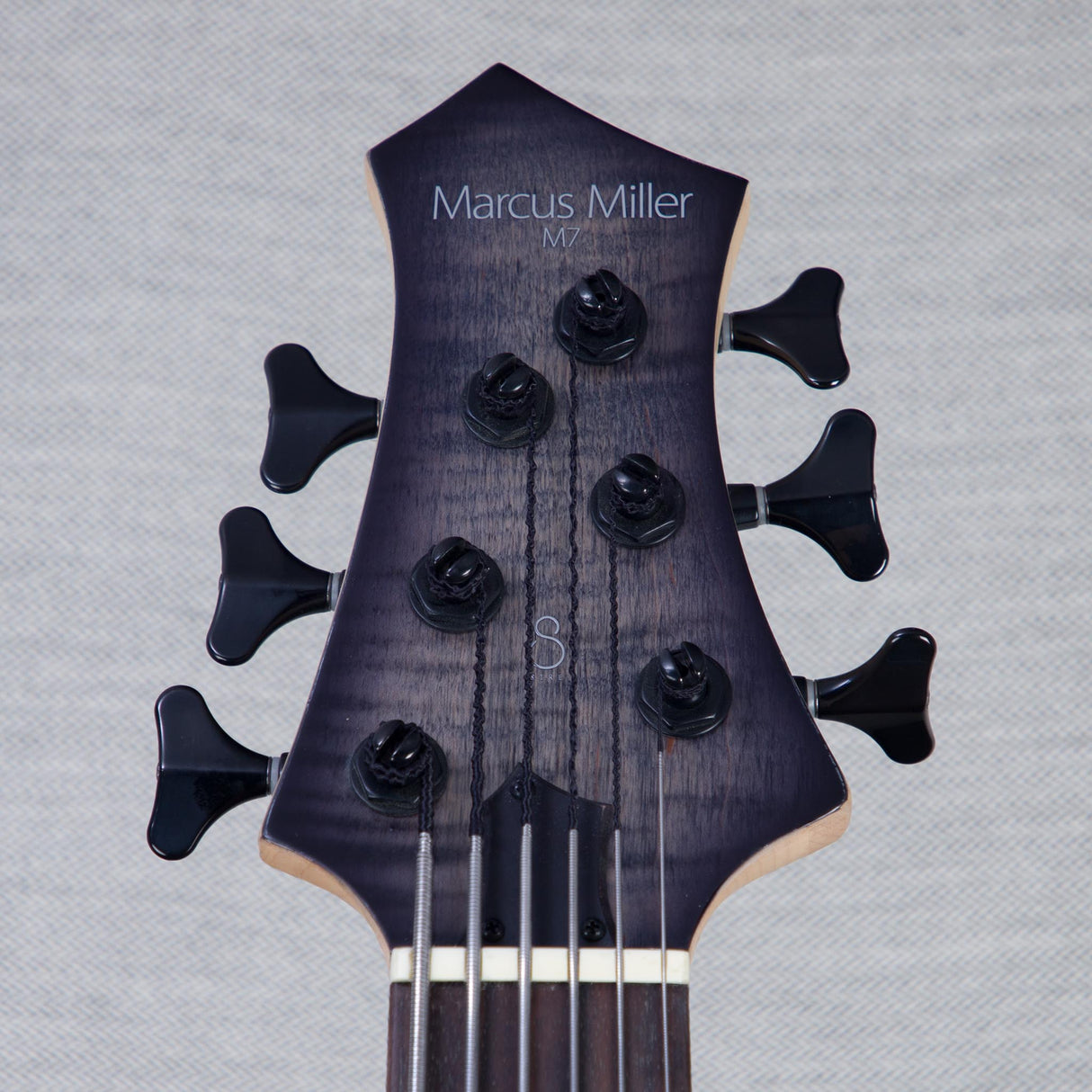 Sire M7-6 Fretless 6-String Bass Guitar - Transparent Black