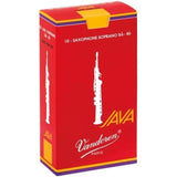 Vandoren Java Red 10-Pack Soprano Saxophone Reeds - 2.5