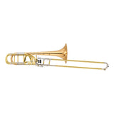 Yamaha YBL-835 Xeno Professional Bass Trombone - Gold Brass Bell - Clear Lacquer