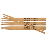 Vic Firth American Classic 5AT Terra Series Drumsticks with Wood Tip - 4 Pairs