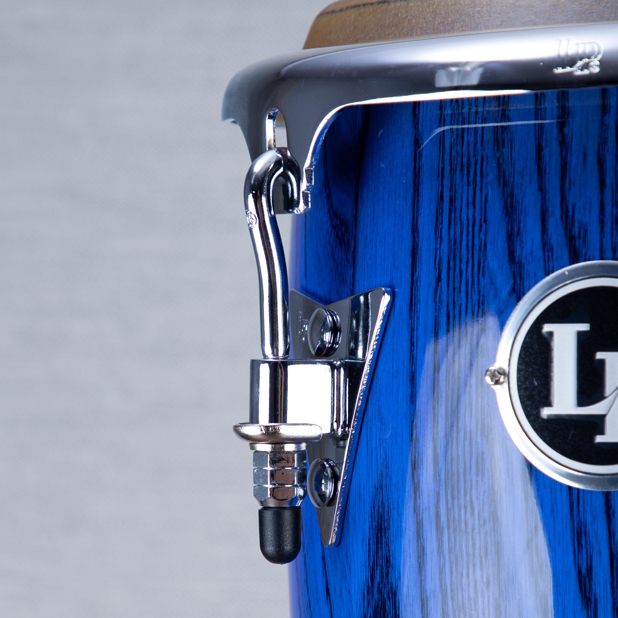 LP Galaxy Giovanni Junior Wood Conga Set with Stand - Blue Ash