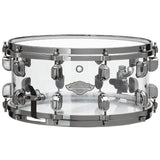 TAMA 14 x 6.5-Inch 50th Anniversary Limited Starclassic Mirage Snare Drum - Crystal Ice