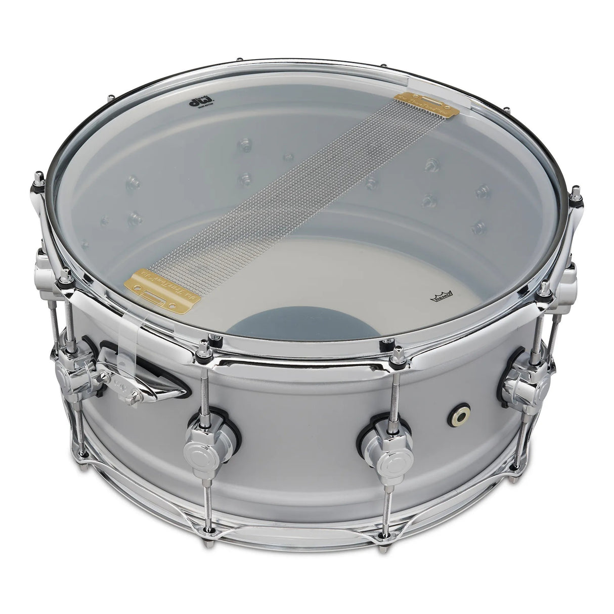 DW 6.5 x 14-Inch Design Series Snare Drum - Matte Aluminum