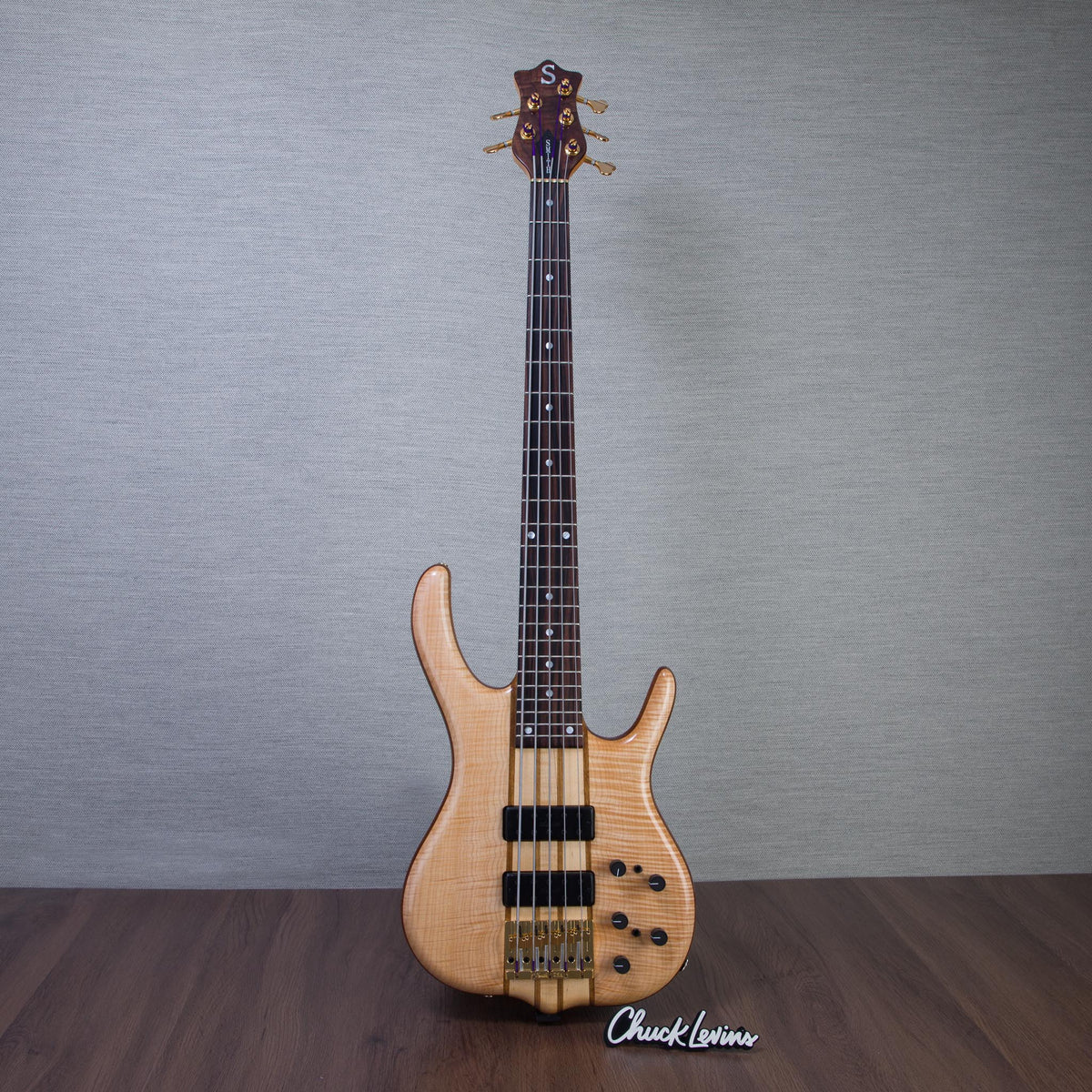 Ken Smith BSR-5WTE White Tiger Elite 5 3A Electric Bass Guitar - #5WTE708726