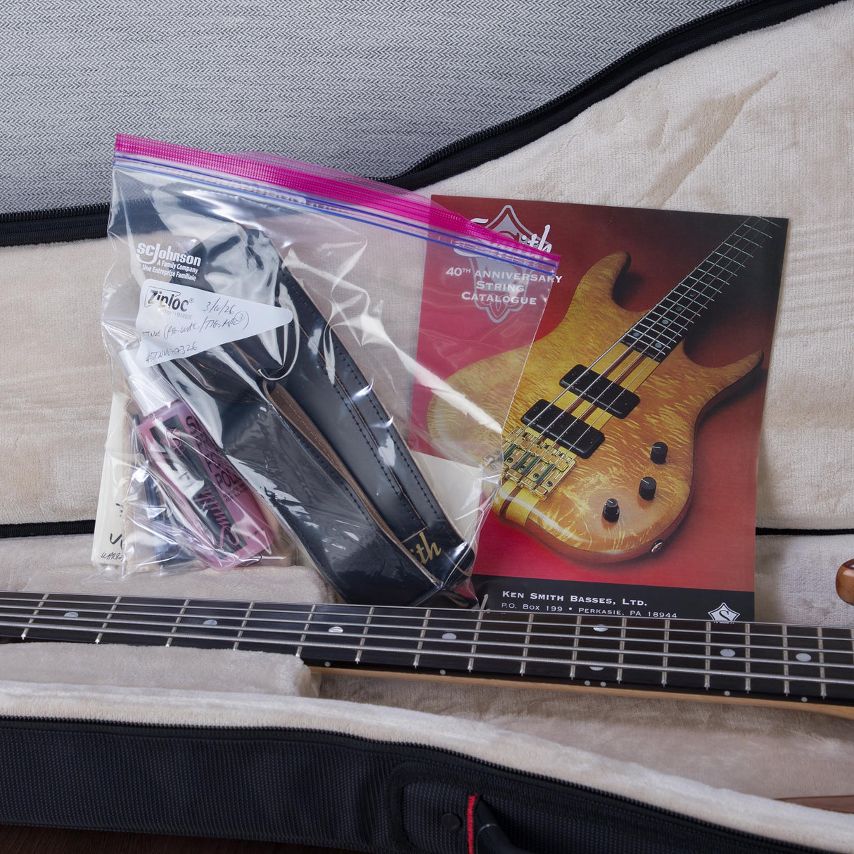 Ken Smith Tiger Elite Series BT-5TNVE Black Tiger 5-String Electric Bass Guitar - #5TNVE707326