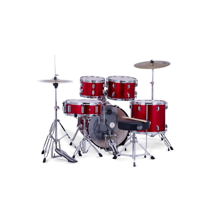 Mapex Comet 5-Piece Drum Set with 20-Inch Kick - Infra Red