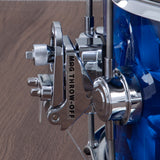 DW 6.5 x 14-Inch Collector's Series SSC Maple Snare Drum - Blue Moonstone with Chrome Hardware
