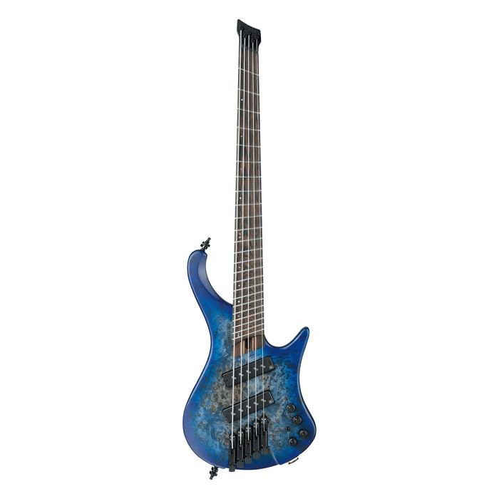 Ibanez EHB Workshop Series EHB1505MS 5-String Multiscale Headless Bass Guitar - Pacific Blue Burst Flat - New
