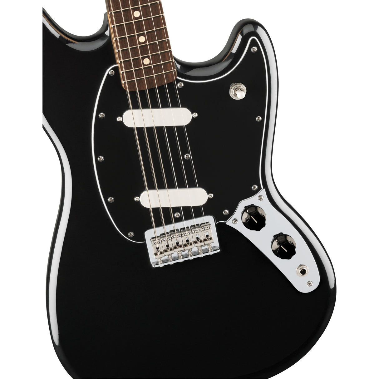 Fender Player II Mustang Electric Guitar, Rosewood Fingerboard - Black - Mint, Open Box