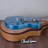 Powers Electric A-Type Electric Guitar - Pelham Blue - #B246