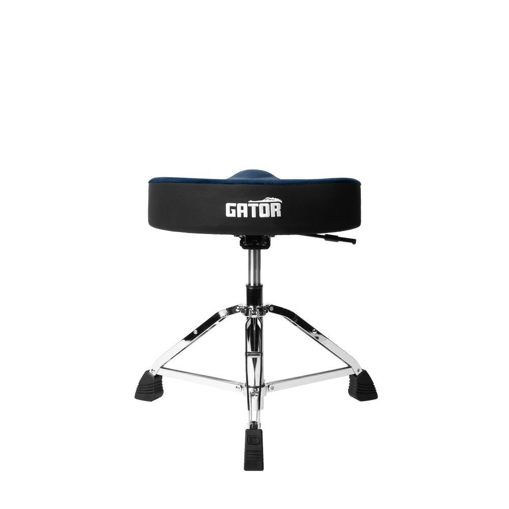 Gator Air Glide Drum Throne Saddle Seat - Blue