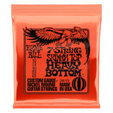 Ernie Ball 2615 Skinny Top Heavy Bottom Slinky Nickel Wound Electric Guitar Strings - .010-.062 7-String