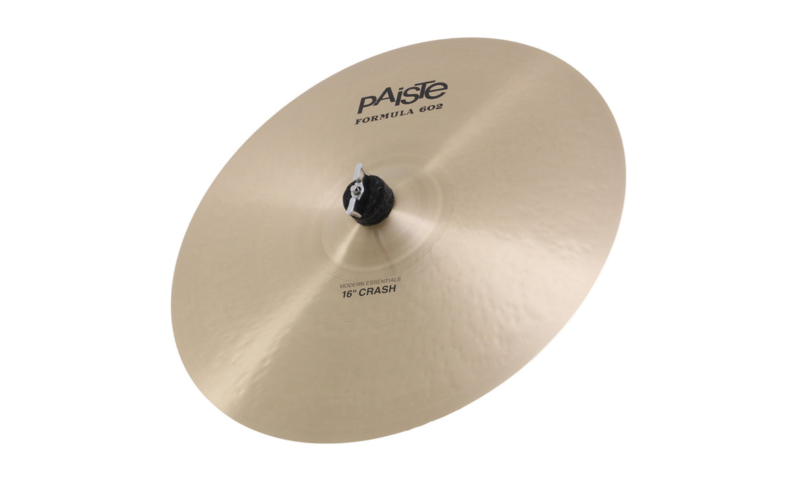 Paiste 16" Formula 602 Modern Essentials Crash Cymbal - New,16 Inch