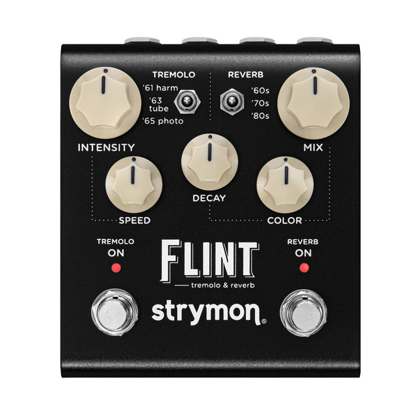 Strymon FLINT トレモロリバーブ　V2 Strymon Flint V2 Tremolo & Reverb Effect Pedal – Chuck Levin's