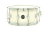 Drum Workshop 14" x 6.5" Performance Series Maple Snare Drum - White Marine