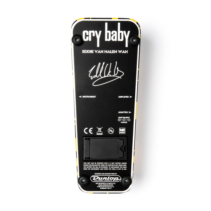 Dunlop EVH95 Cry Baby EVH Wah Pedal