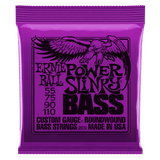 Ernie Ball Power Slinky Nickel Wound Electric Bass Strings .55-.110