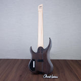 Legator Ghost Super Shred Multiscale 8-String Electric Guitar - Satin Black Flame - #IM25060226