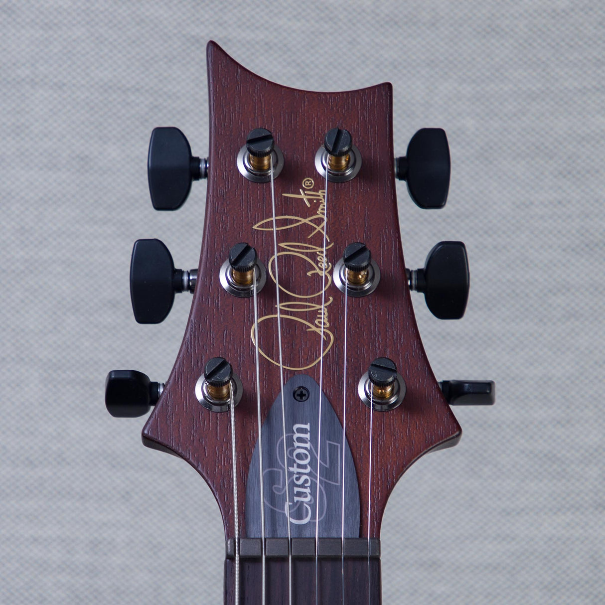 PRS S2 Custom 24 Poplar Burl Electric Guitar - Black Gold Burst - #26S2089384