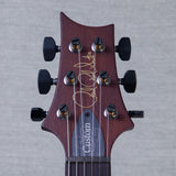 PRS S2 Custom 24 Poplar Burl Electric Guitar - Black Gold Burst - #26S2089384