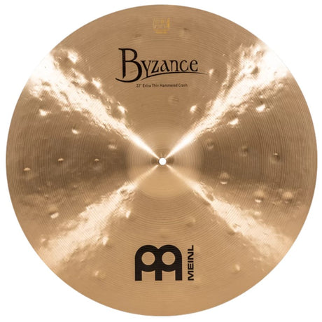 Meinl 22-Inch Byzance Traditional Hammered Crash Cymbal - Extra Thin
