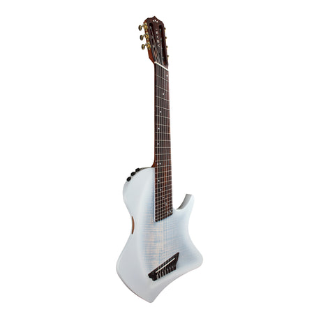 Cordoba Abasi Stage 7 Signature 7-String Acoustic Electric Guitar - White Burst