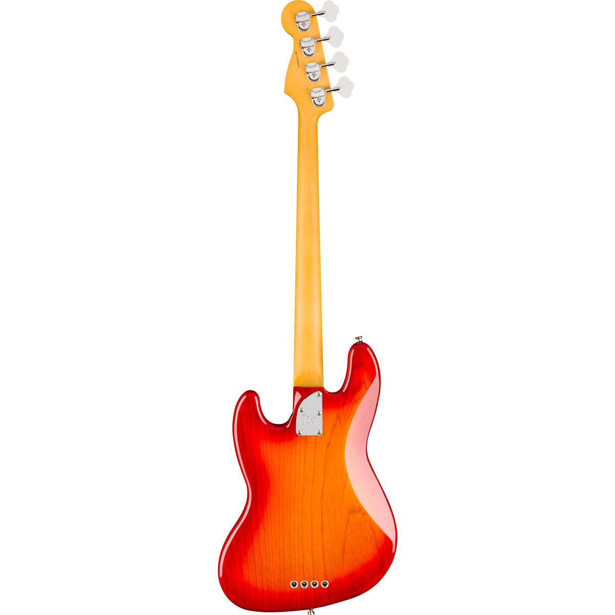 Fender American Professional Jazz Electric Bass Guitar, Maple Fingerboard - Aged Cherry Burst