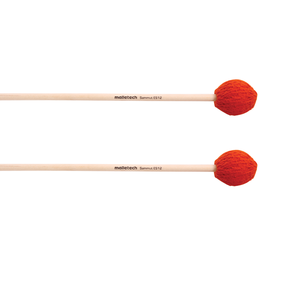 Malletech ES12 Eric Sammut Marimba Mallets (Pair) - Soft to Medium Hard