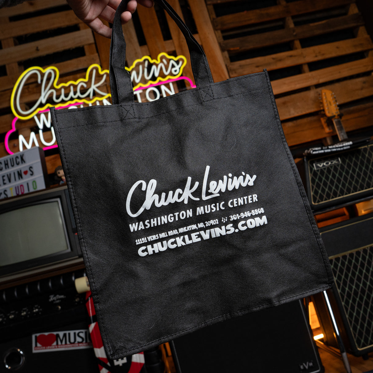 Chuck Levin's Everything in Music Tote Bag - Small