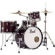 Pearl Roadshow Complete 4-Piece Drum Set with Hardware and Cymbals - Wine Red