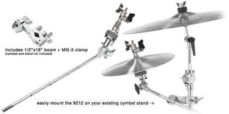 Drum Workshop DWSM9212 18-Inch C-Hat Arm W/ MG-3 Clamp