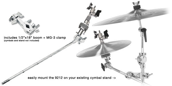 Drum Workshop DWSM9212 18-Inch C-Hat Arm W/ MG-3 Clamp – Chuck