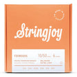 Stringjoy Foxwoods Coated Phosphor Bronze Acoustic Guitar Strings - Extra Light Gauge (.010-.050)