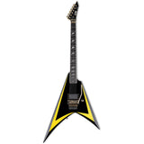 ESP LTD Limited Edition 20th Annivesary Alexi Laiho Arrowhead SE Signature Electric Guitar - Black With Yellow Pinstripe