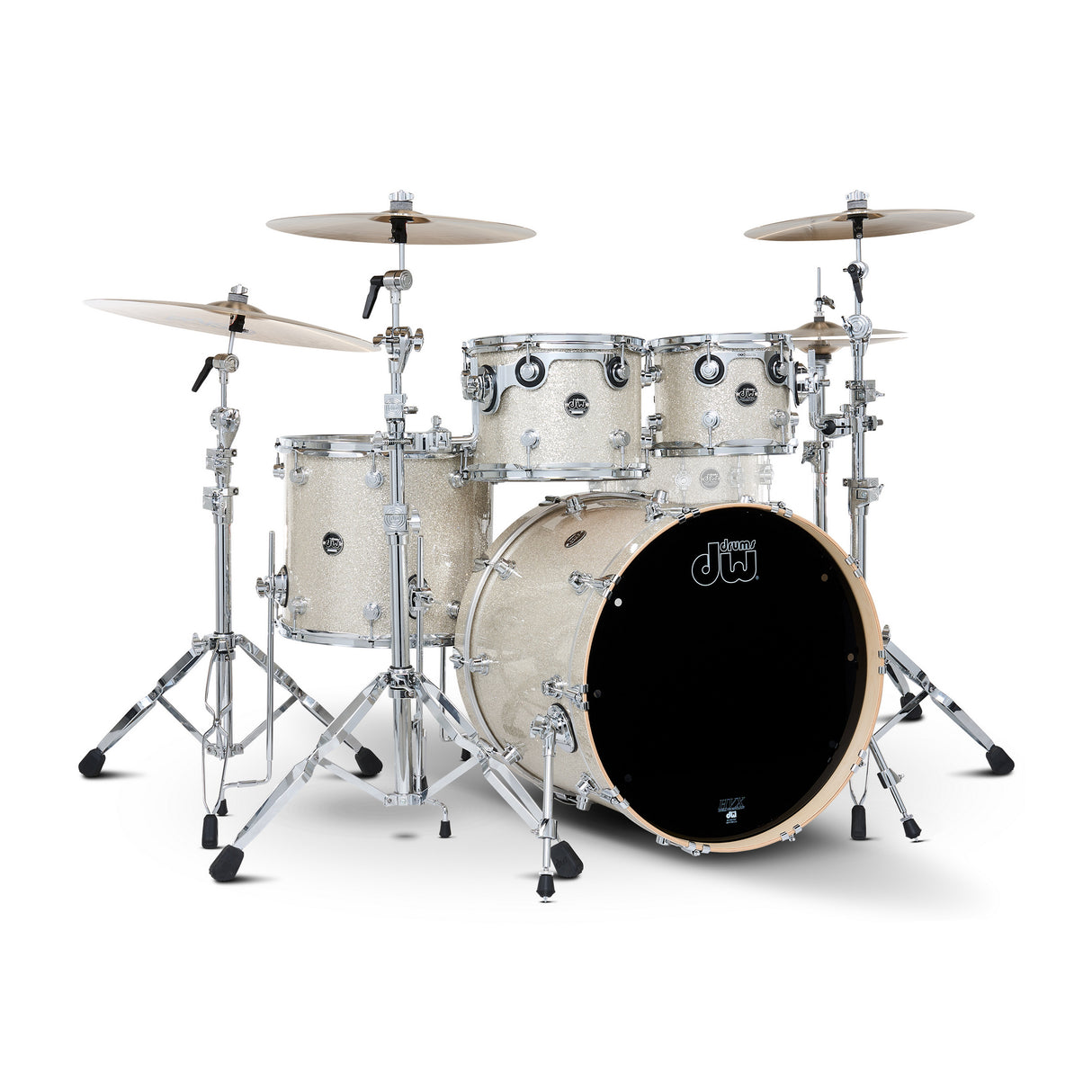 DW Performance Series 4-Piece Shell Pack - Broken Glass