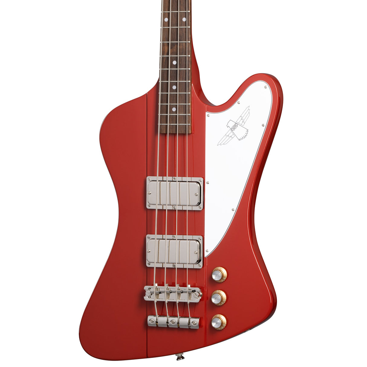 Epiphone Thunderbrd '64 Electric Bass Guitar - Ember Red - Mint, Open Box