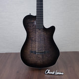 Godin MultiAc Grand Concert SA Nylon String Acoustic-Electric Guitar - Trans Black - CHUCKSCLUSIVE - #25313356