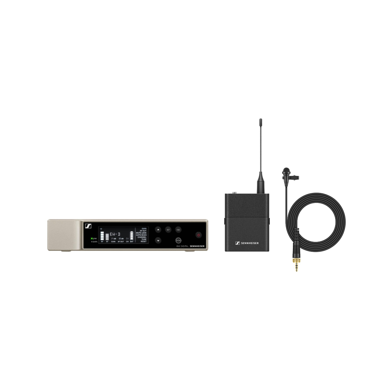 Sennheiser EW-D ME2 SET Evolution Wireless Digital Lavalier Mic Set - Mint, Open Box