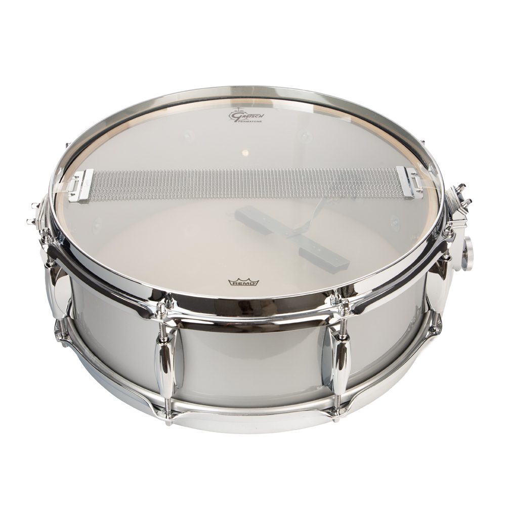 Gretsch Broadkaster 5x14 Snare Drum - Silver Mist Gloss