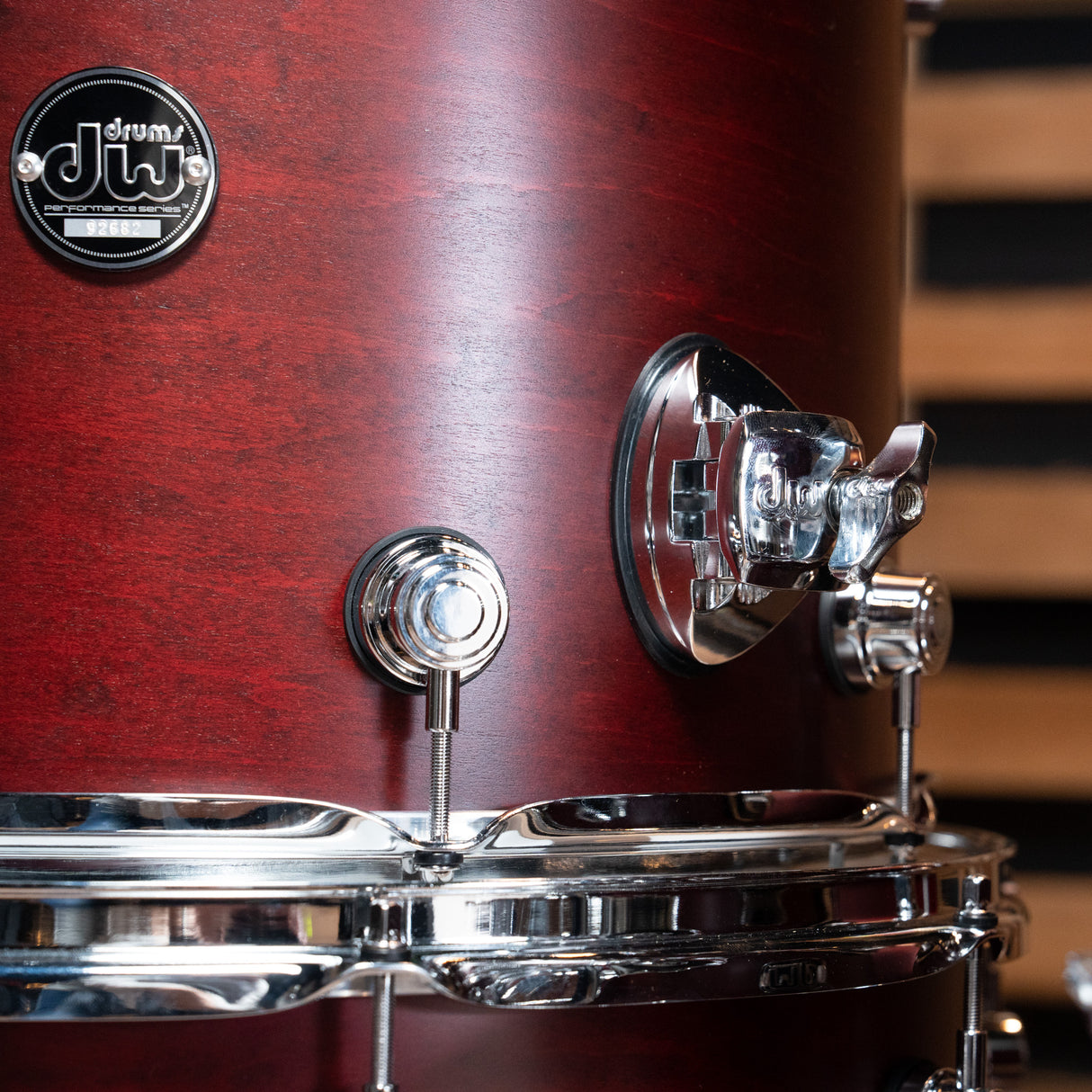 DW Performance Series 6-Piece 22-inch Kick Shell Pack - Tobacco Satin Oil