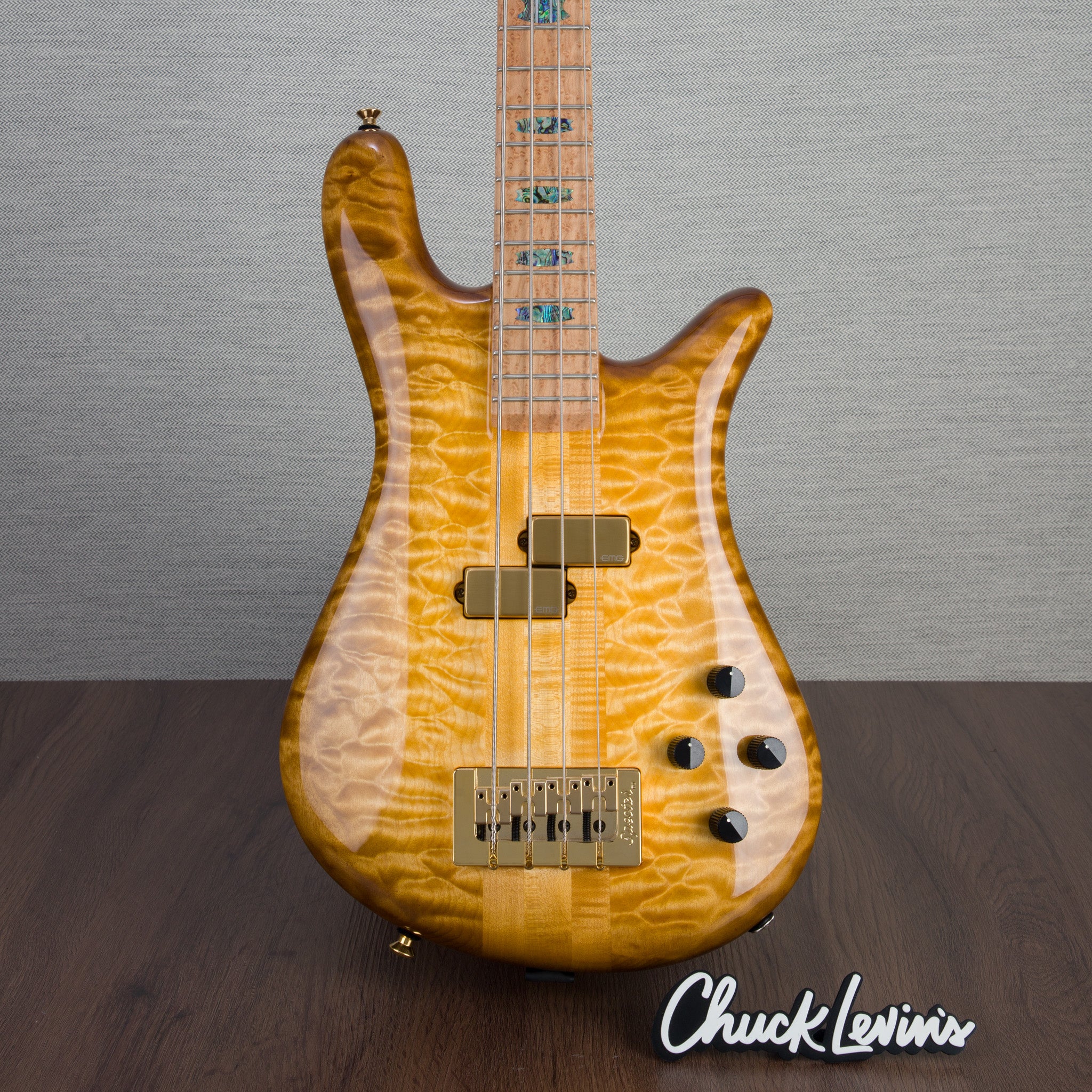 Spector USA Custom NS2 Bass Guitar - Honey Burst - #1552 – Chuck