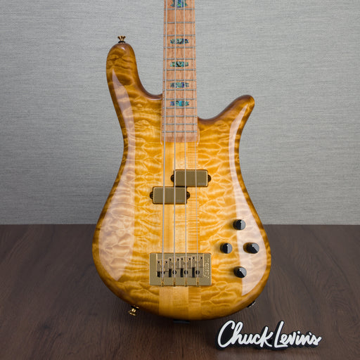Spector USA Custom NS2 Bass Guitar - Honey Burst - #1552 - Display Model, Mint