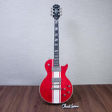 Epiphone Limited Edition Dealer Exclusive Futura Les Paul Custom Figured Electric Guitar - Rally Red Gloss - #26051529565